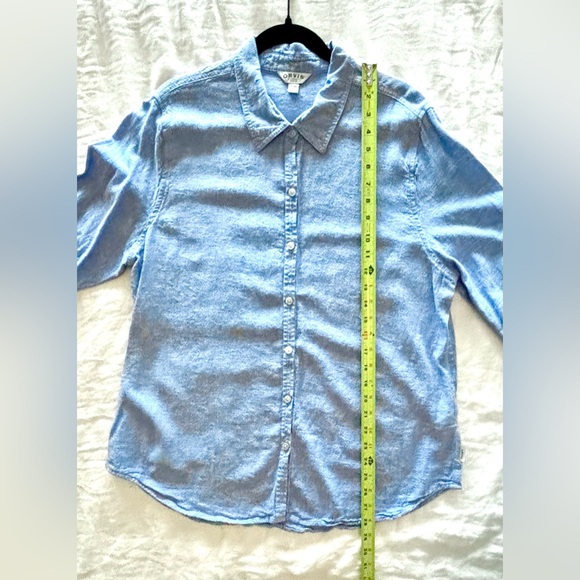 Orvis Women’s Linen Blend Shirt - Picture 8 of 8